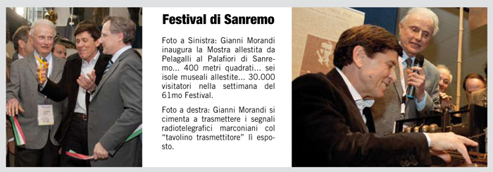 Gianni Morandi Festival di San Remo 2011
